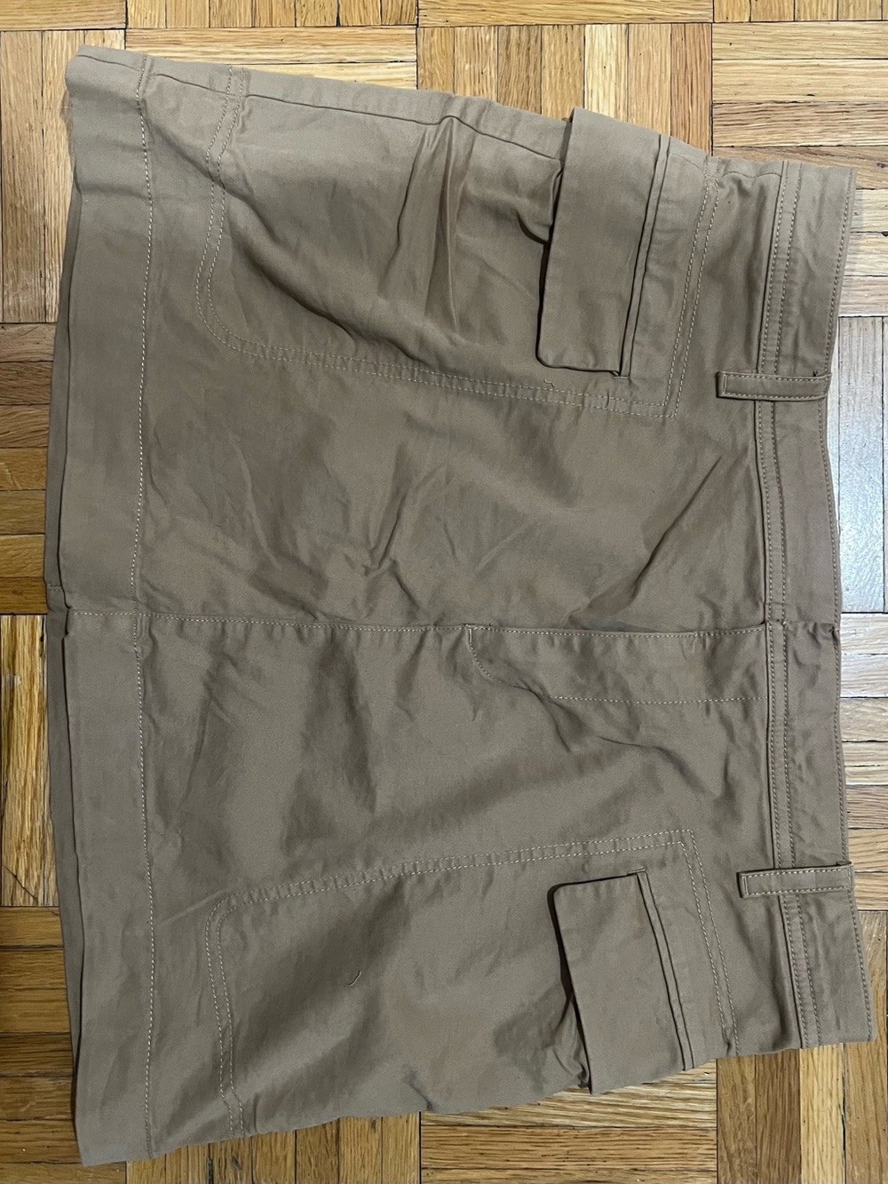 Gap Cargo Mini Skirt in Mojave tan